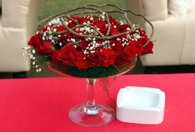 wedding flower decoration