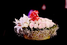 wedding reception flowers